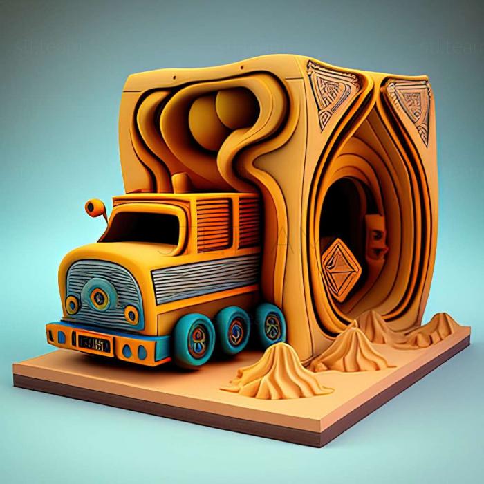 3D модель Гра Toybox Turbos (STL)